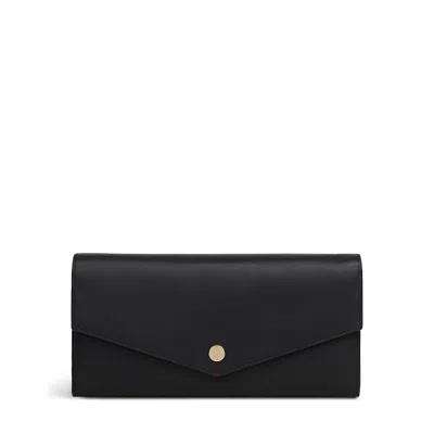 Radley St Pancras Lane Large Flapover Wallet In Black