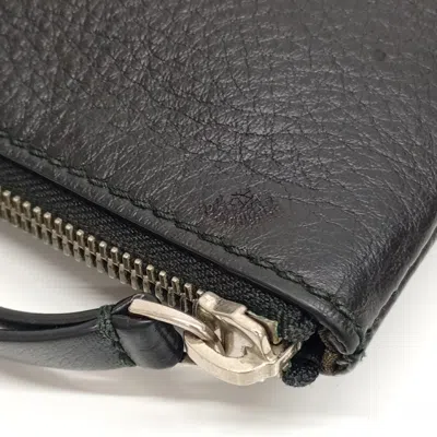 Pre-owned Balenciaga Black Leather Clutch Bag ()