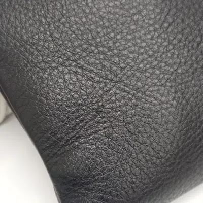 Pre-owned Balenciaga Black Leather Clutch Bag ()