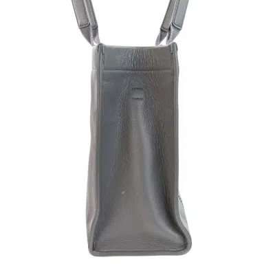 Pre-owned Balenciaga Gray Leather Tote Bag ()