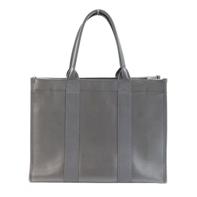 Pre-owned Balenciaga Gray Leather Tote Bag ()