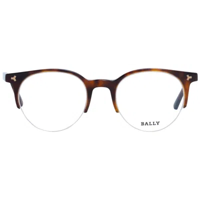 Bally Brown Unisex Optical Frames In Brown