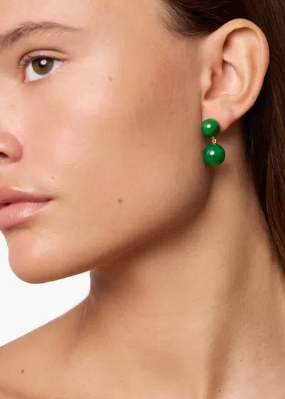 Alex Mill Lie Studio The Hannah Earrings In Green