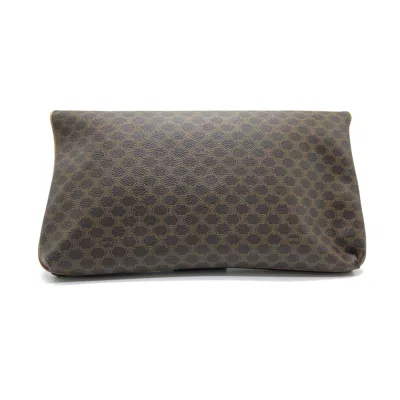 Celine Vintage Envelope Clutch Women's Bag In Brown