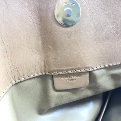 Celine Vintage Envelope Clutch Women's Bag In Brown