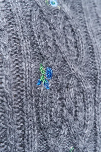 Danielle Guizio Ny Etta Sweater In Gray