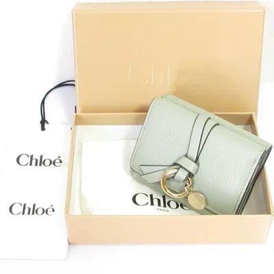 Pre-owned Chloé Green Coin Purse/coin Case ()