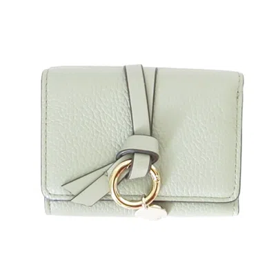Pre-owned Chloé Green Coin Purse/coin Case ()