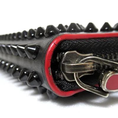 Pre-owned Christian Louboutin Black Long Wallet (bi-fold) ()
