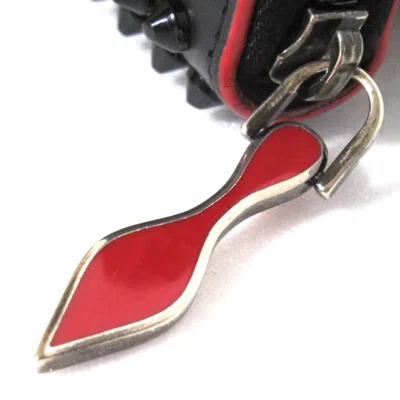 Pre-owned Christian Louboutin Black Long Wallet (bi-fold) ()