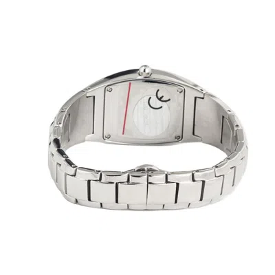Chronotech Silver Stainless Steel Watch In Metallic