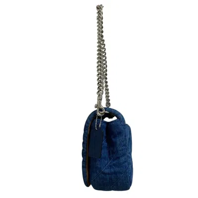 Pre-owned Coach Blue Quilting Shoulder Bag ()