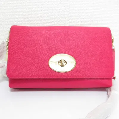 Pre-owned Coach Pink Shoulder Bag ()