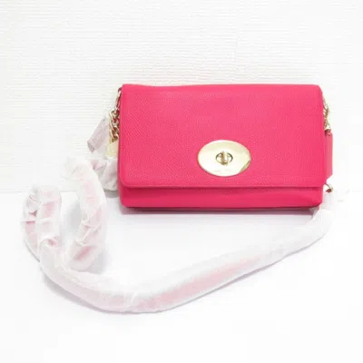Pre-owned Coach Pink Shoulder Bag ()