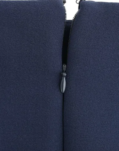 Costume National Blue Nylon Mini Women's Skirt In Blue