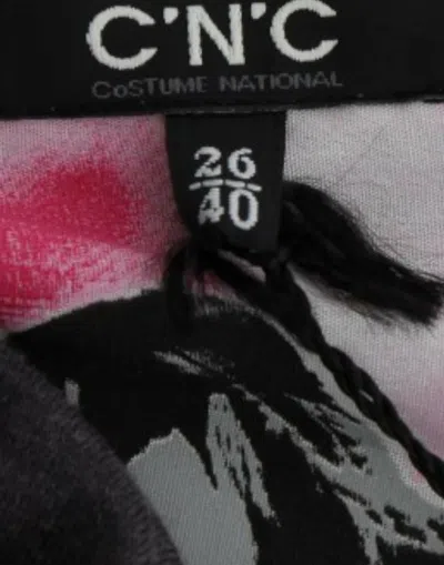 Costume National Gray Knitted A-line Women's Dress In Gray