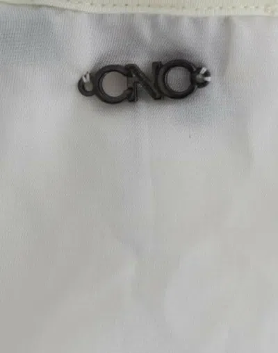 Costume National Chic White Modal Above-knee Dress In White