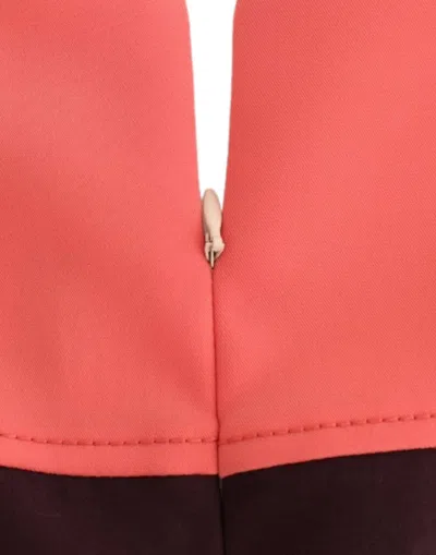 Cote Multicolor Polyester Sleeveless Sheath Knee Length Dress In Multi