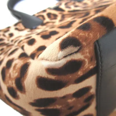 Pre-owned Dolce & Gabbana Beige Black Tote Bag () In Multi