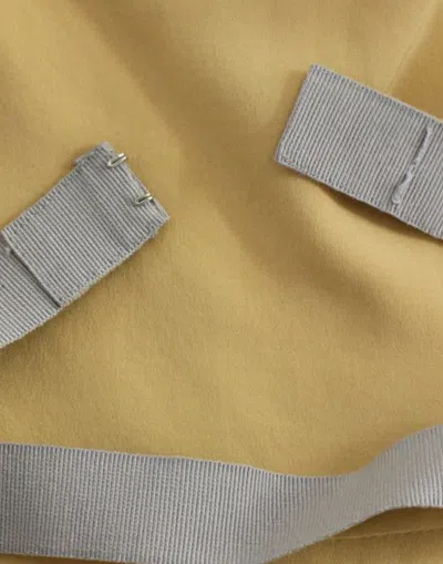 Dolce & Gabbana Bronze Silk Sheath Dress In Multi