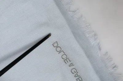 Pre-owned Dolce & Gabbana Light Blue Cashmere Knit Neck Wrap Women's Scarf ()