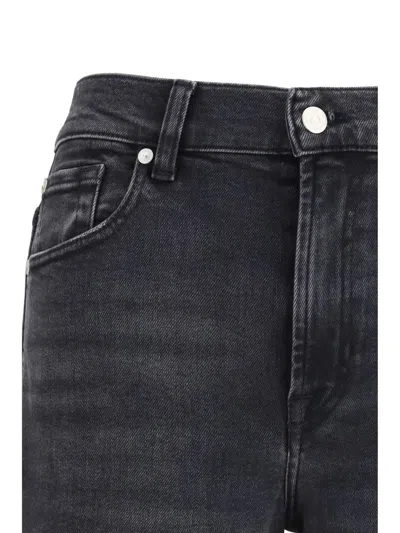 7 For All Mankind Jeans In Black