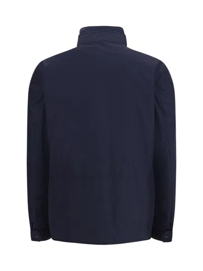 Moncler Brieuc Water-repellent Jacket In Blue