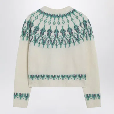 Loewe Sweater With Fair Isle Pattern In Multi