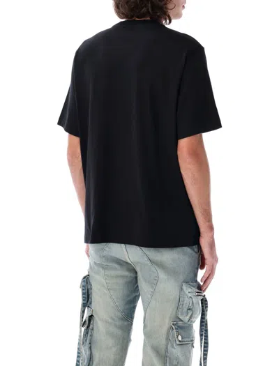 Amiri Cotton T-shirt With Logo Print In Black