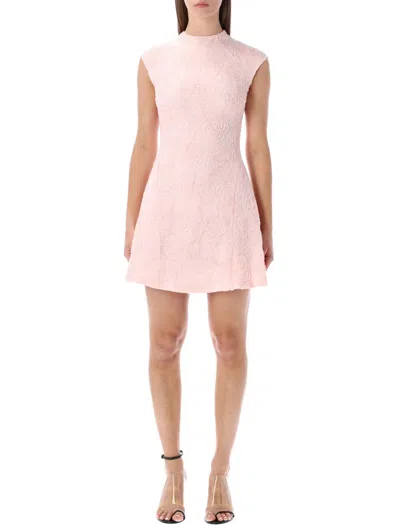 Rotate Birger Christensen Mesh Mini Dress In Multi