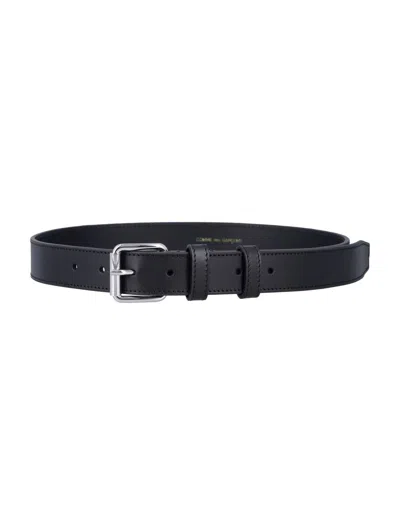 Comme Des Garçons Belt Classic In Black