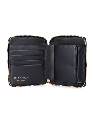 Comme Des Garçons Zip Wallet In Black