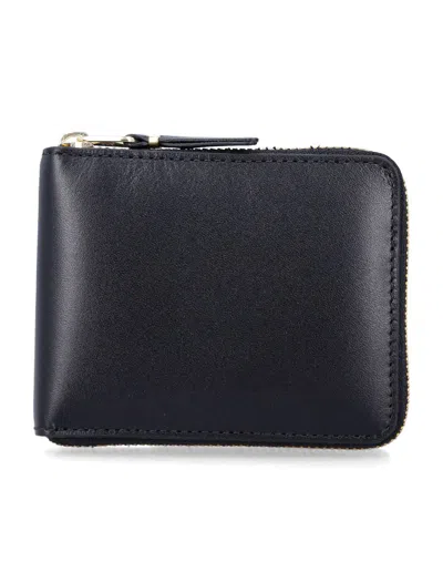 Comme Des Garçons Zip Wallet In Black
