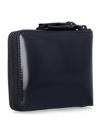 Comme Des Garçons Zip Wallet In Black