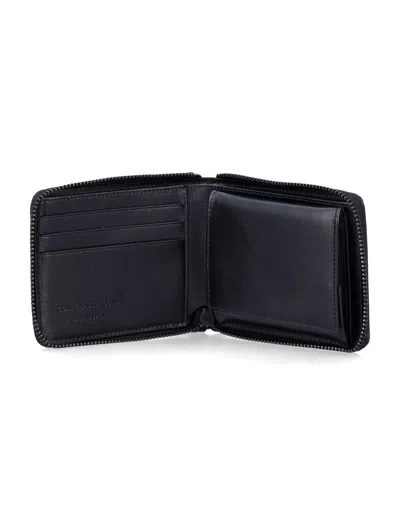 Comme Des Garçons Zip Wallet In Black