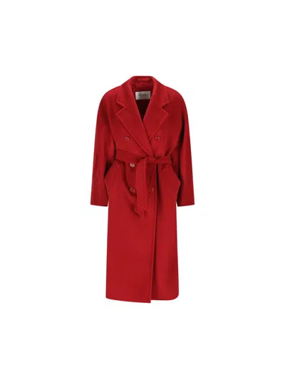 Max Mara Ticino 101801 Icon Coat Special Edition In Red