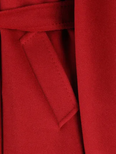 Max Mara Ticino 101801 Icon Coat Special Edition In Red