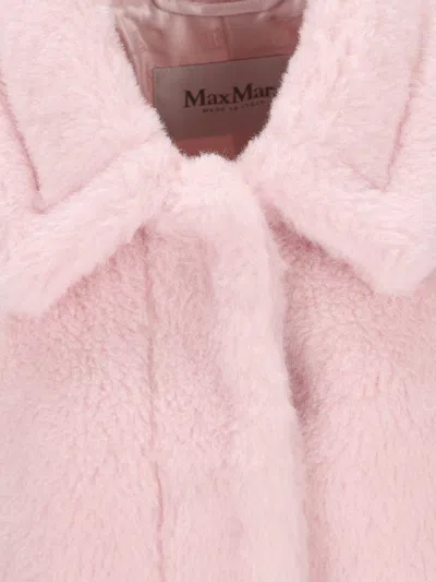 Max Mara Teddy Jacket In Pink