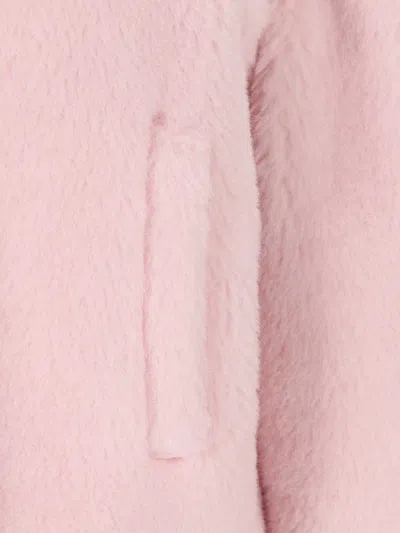 Max Mara Teddy Jacket In Pink