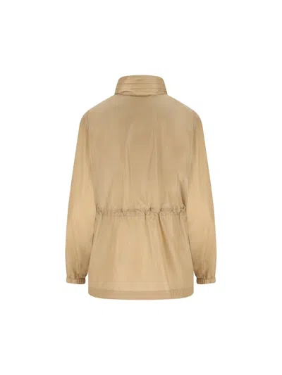 Burberry Jackets In Brown