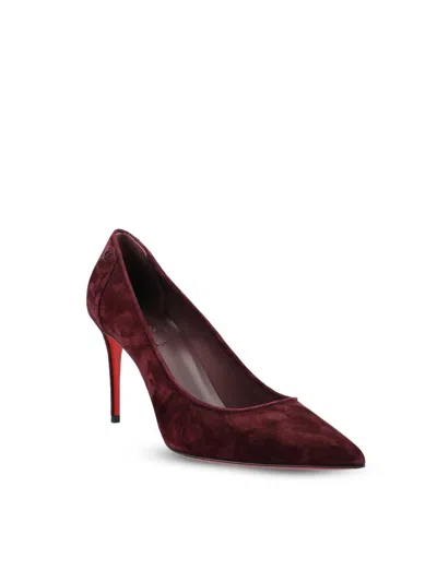 Christian Louboutin Sporty Kate Suede Stiletto Calf Pumps In Multi