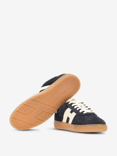 Hogan H327 Lace-up Sneakers With Contrasting Logo In Multi