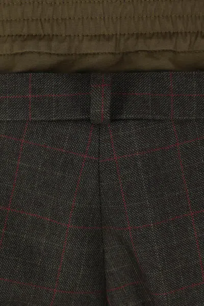 Prada Trousers In Green