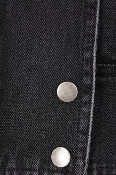 Isabel Marant Étoile Black Joseline Denim Jacket In Multi