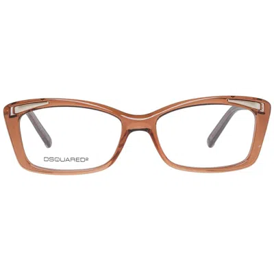 Dsquared2 Brown Plastic Frames In Brown