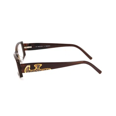 Pucci Bicolor Plastic Frames In Brown