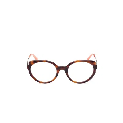 Pucci Emilio  Brown Acetate Glasses Women's (frames) In Brown