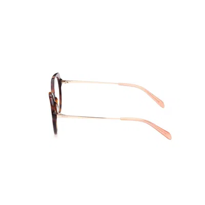 Pucci Emilio  Brown Acetate Glasses Women's (frames) In Brown