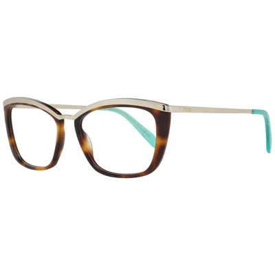 Pucci Brown Women Optical Frames In Brown