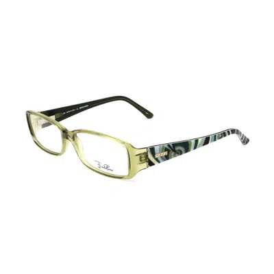 Pucci Multicolor Plastic Frames In Green